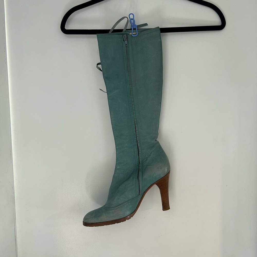 Vintage Marc Jacobs - Lace Up Heeled Boots - Made in Italy - Picture 2 of 5